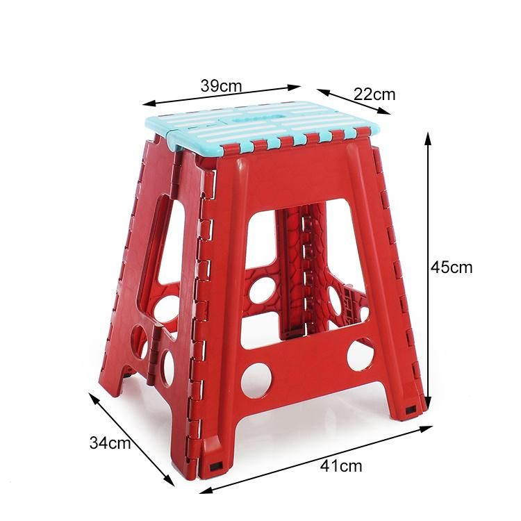 Easy to Carry Indoor and Outdoor Folding and Easy to Store The Thickened High Plastic Folding Stool