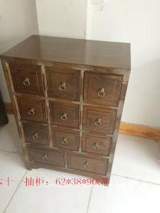 Copper Bordure Drawer Living Room Cabinet