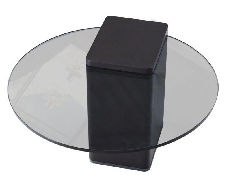 DC297 Wooden Coffee Table Glass Top, Latest Design in Home and Commercial Hotel Customization