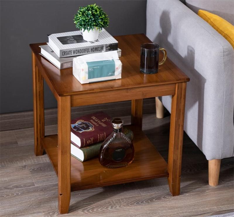Hot Selling Living Room Small Table Simple Bamboo Side Table