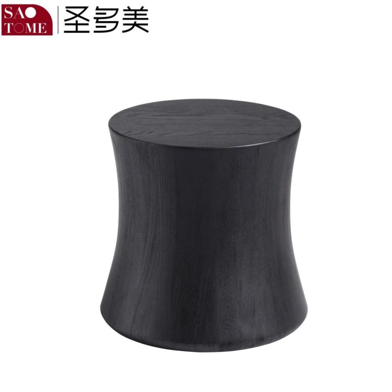 Luxurious Family Living Room Wooden Metal Paint Square Tea Table