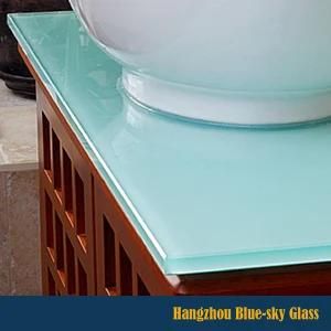 8mm 10mm 12mm Toughened Milk Glass Table Top