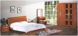Wooden Melamine Home Furniture /Bedroom Furniture Set (2112)