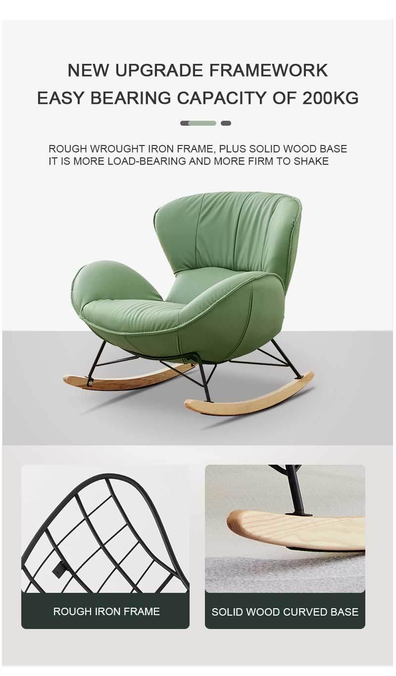 Modern Luxury Metal Furniture Leisure Longue Recliner Sofa Chair