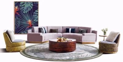 High Quality Hotel Apartment Villa Home Furniture Bedroom Living Room Big Sectional Sofa U Shape Sofa