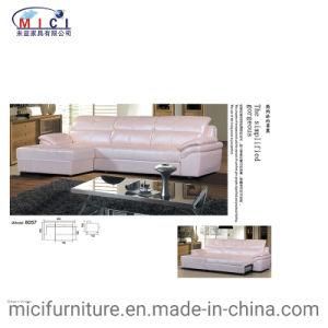 Italy Leather L Shape Living Room Sofa