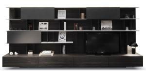 New Wall System Shapely TV Cabinet for Living Room (WS101)