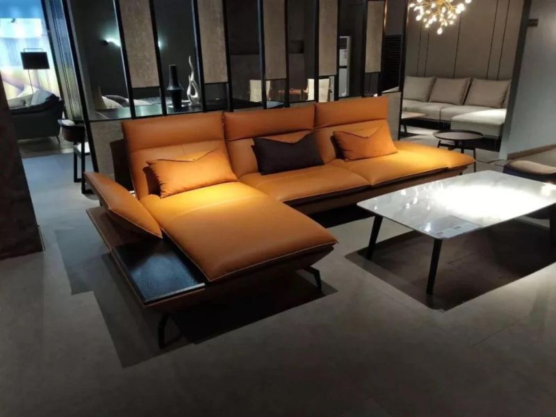 Customized Home Furniture L Shape Sofa Modern Sofa Leather Sofa GS9029