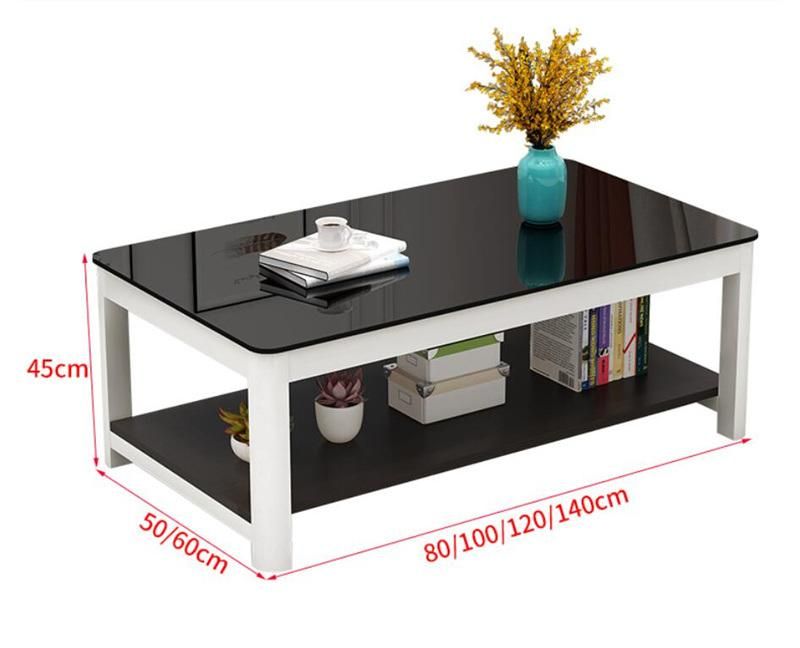 Hot Selling Small Household Glass TV Stand