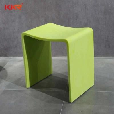 Anti-Slip Amazon Hot Selling Acrylic Solid Surface Bathroom Stool