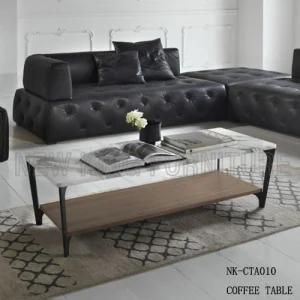 Popular Steel Teatable Pictures of Coffee Table Wood Furniture (NK-CTA010)
