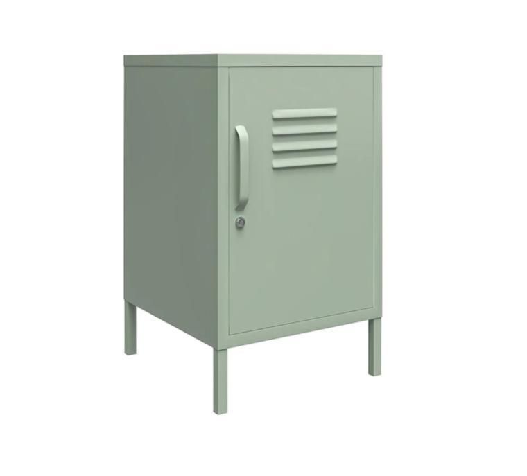 Gdlt Fully Assembled Single Door High Feet Lockers Metal Storage Cabinet Steel Locker