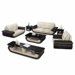 Contemporary Designer Special High Quality Cheap LED Genuine Leather Sofa Set Australia