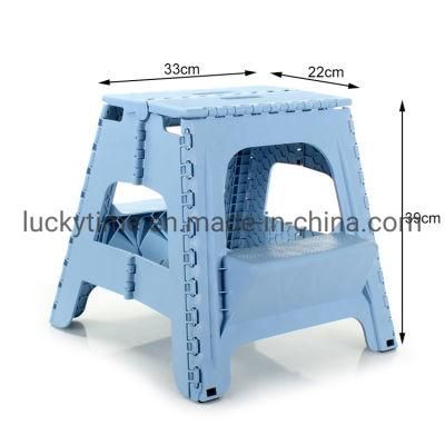 Two Layer of The Pedal Folding Stool