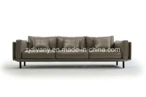 Leather Sofa Furniture 3 Seats Sofa PC-105