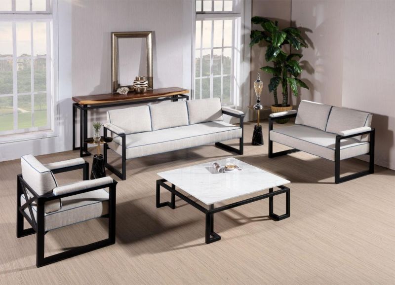 Dark Grey Metal Sofa Edge Small Mini Side Tables for Modern Home Furniture Living Room