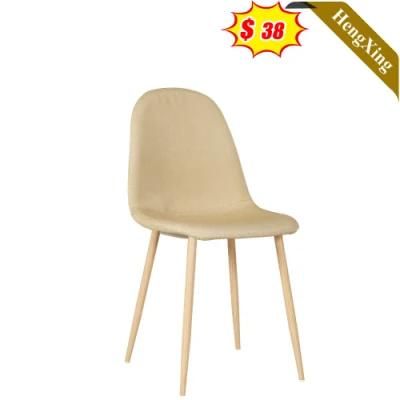 Wholesale Price Hot Selling Wooden Leg Modern Fabric Dining Chair for Home