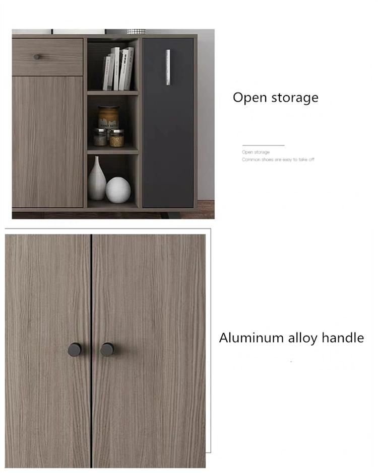 White Color Customized Size Living Room Cabinets Wooden Kitchen Cabinet with Drawers