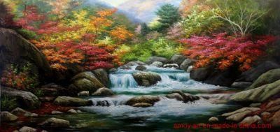 Handmade Forestry Landscape Wall Art Decoration Canvas Oil Paintings