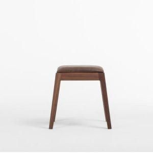 Walnut Solid Wood Dressing Stool Wooden Furniture