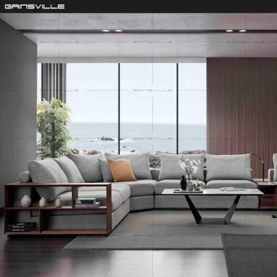 Guangdong Factory Living Room Sectional Corner Fabric Sofa Living Room Furniture