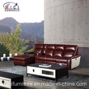 Theater L Shape Leather Recliner Sofa Home Furniture Cinema