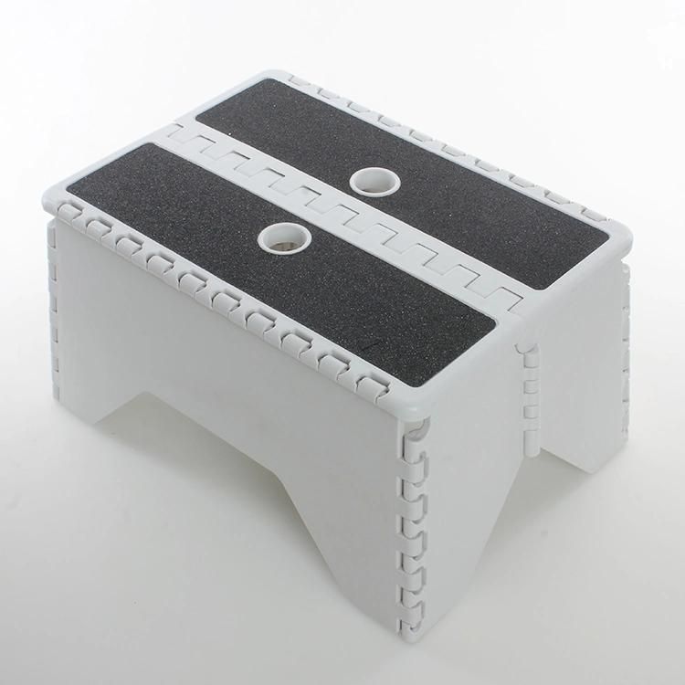 Widened Anti-Skid Reinforced Plastic Folding RV Stool