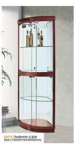 Modern Living Room Wood Wine Glass Display Cabinet