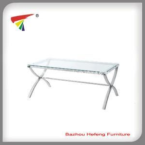 Popular and Modern Tempered Glass Console Table (CT015)