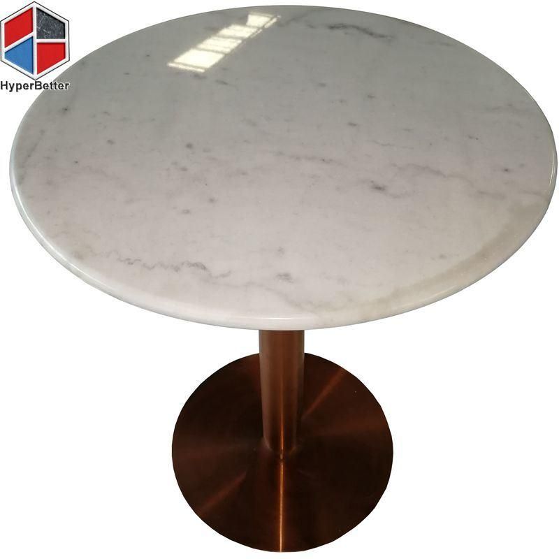 Wholesale Natural Tiger Pink Marble Coffee Tables