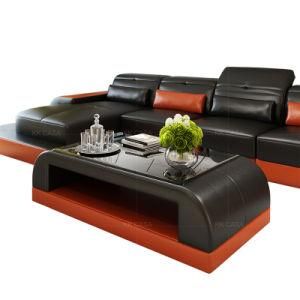 China Products Suppliers Modern Black Glass Good Price Square Coffee Table