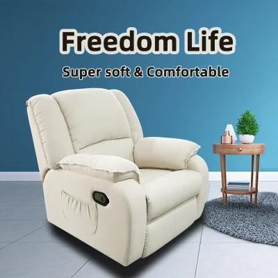 Factory Supply Adjustable Soft Furniture Living Room Couch Reliner Sofa