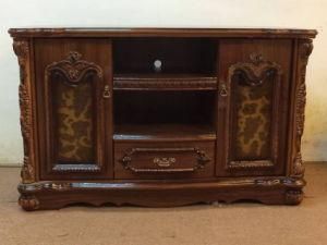 Chinese Antique Wood Lowers TV Living Room Cabinet