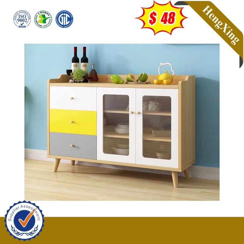 Modern Solid Wood Cupboard Restaurant Wine Storage Living Room Tea Cabinet