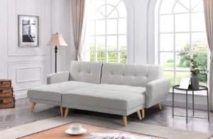 L Shaped Fabric Sofa Bed