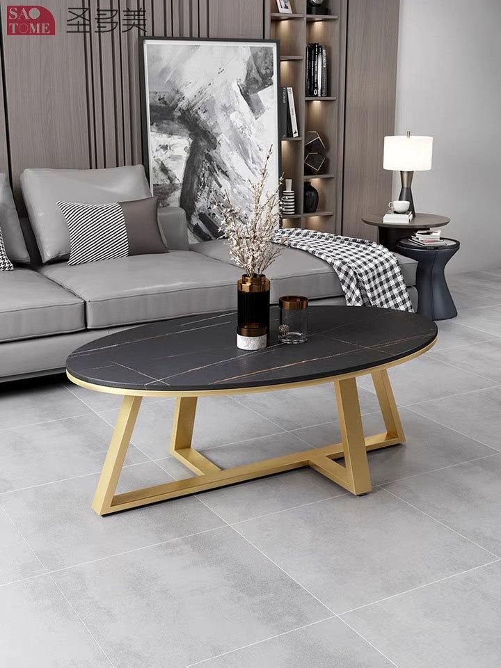 Hot Selling Home Living Room Furniture Coffee Table with Metal Legs