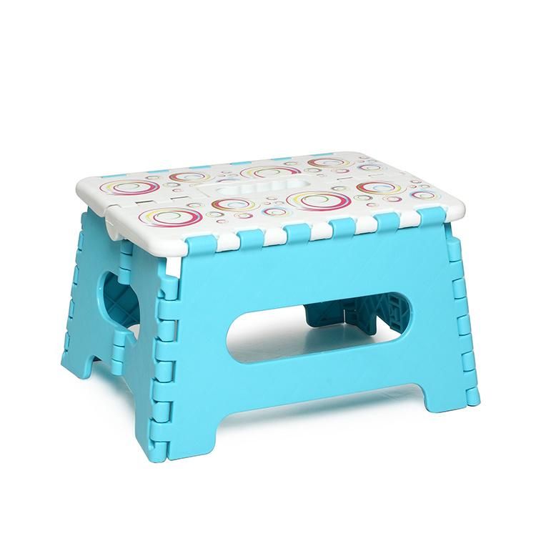 Retractable Plastic Folding Stool Plastic Step Stool