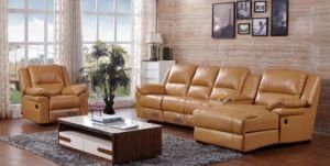 Supply Home Theater Sofa with Electric Recliners