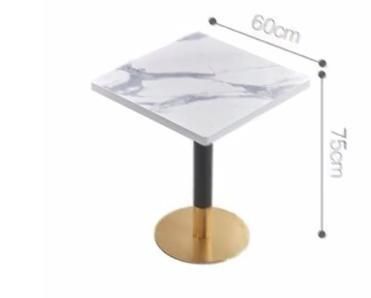 Marble Leisure Tall Coffee Table