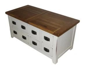Oak Coffee Table, Coffee Table with Drawers (RL002)