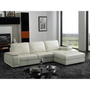 Living Room Leather Corner Sofa (WD-9981)