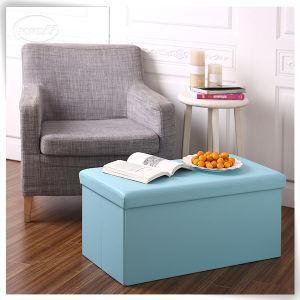 Foldable Wooden MDF Storage Single Bed Ottoman