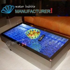 Modren Home Centre Water Bubble LED Tea &amp; Coffee Tables for KTV &amp; Club