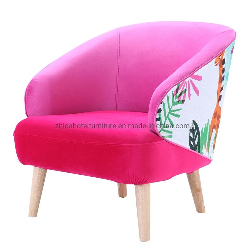 Modern Hotel Reception Chair Living Room Furniture Single Fabric Chair