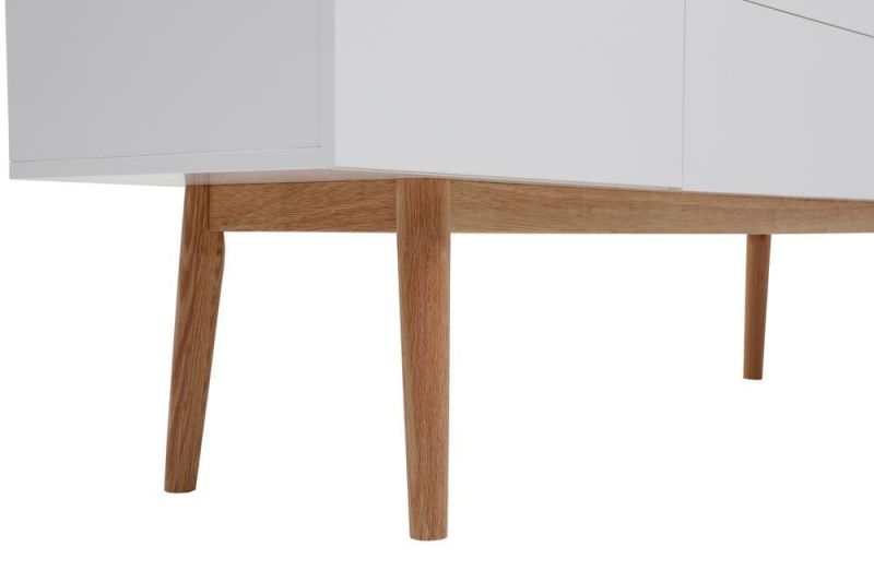 Solid Wood Indoor Living Room Furniture Modern Side Table Tea Table Cabinet