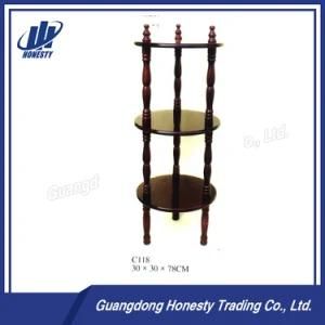 C118 Custom Designed Wood Floor Display Stand