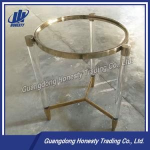 Ysjt-01 Hot Sale Acrylic Transparent Glass Coffee Table