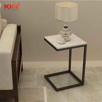 Artificial Stone Solid Surface Hotel Side Tables
