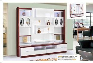 Modern Wood White TV Hall Cabinet for Living Room Furniture
