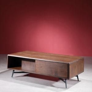 High Quality Simple Wooden Coffee Table for Modern Living Room (YA882A-2)